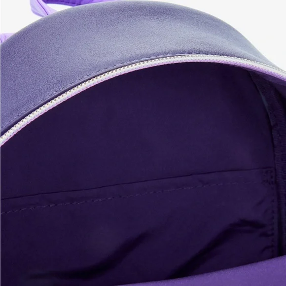 Loungefly Disney Jasmine and Rajah Mini Backpack - Blue Purple and Gold - Picture 4 of 4